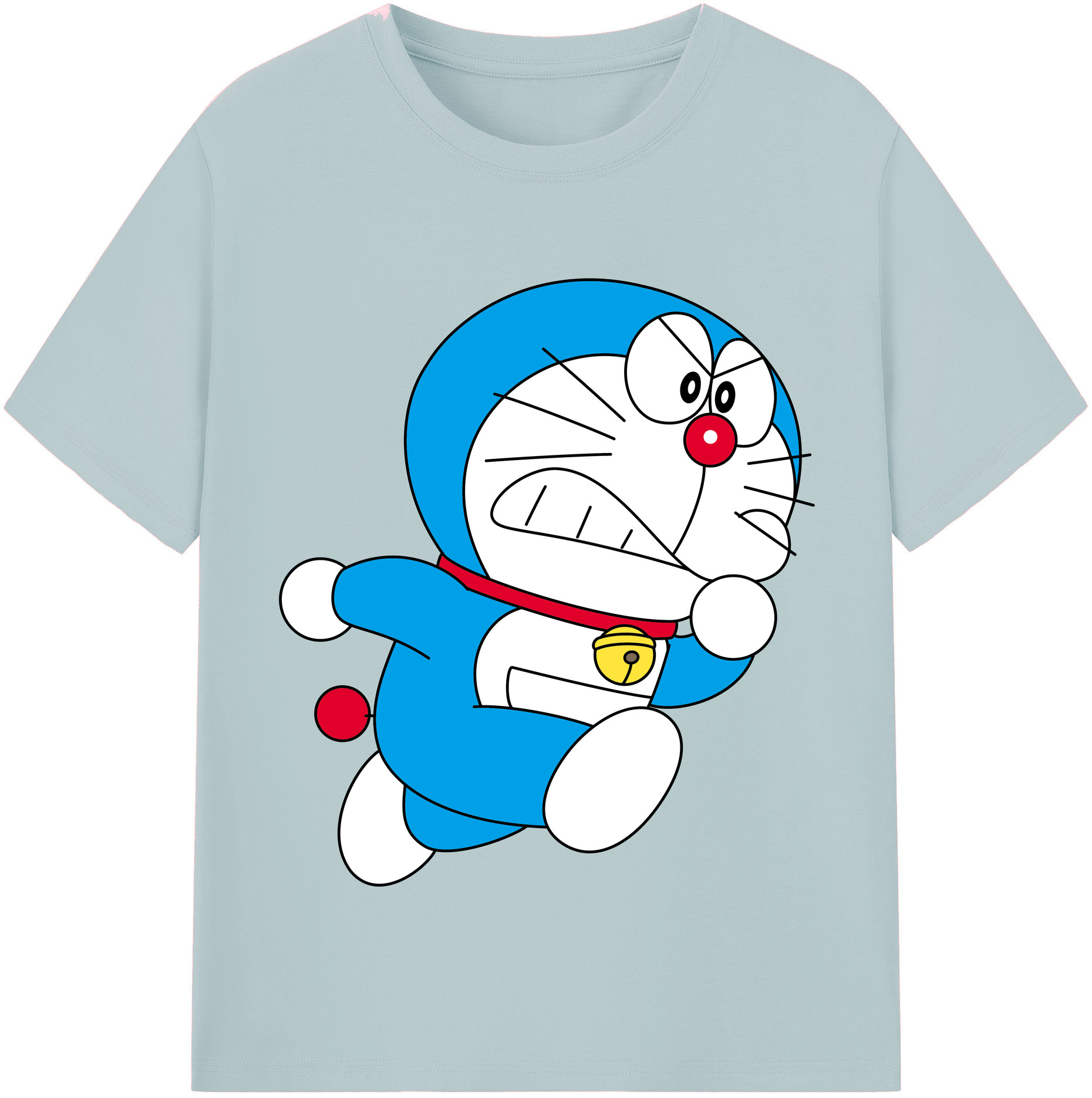 （画像用） ドラえもん Doraemon 綿100％半袖Tシャツ（フロントプリント）